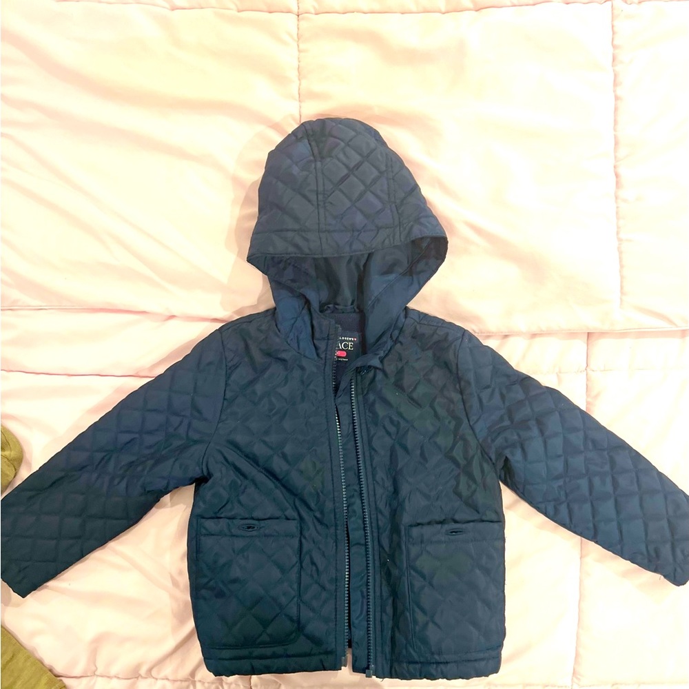 Blue light coat